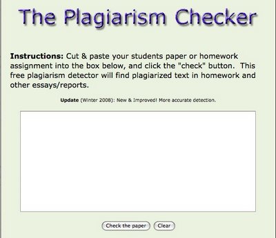 How do you check for plagiarism online